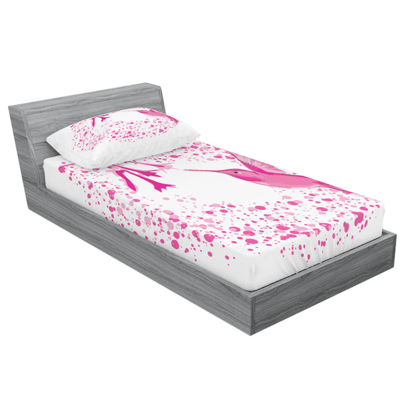 Microfiber Sheet Set, Twin XL Sheet Set with Fitted Sheet