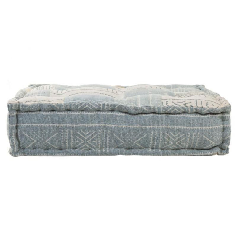 Square Floor Cushion, White