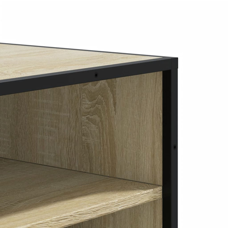 10 Pair Shoe Storage Cabinet, Sonoma Oak
