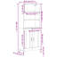 Ammara 69.5cm Sideboard-124523195