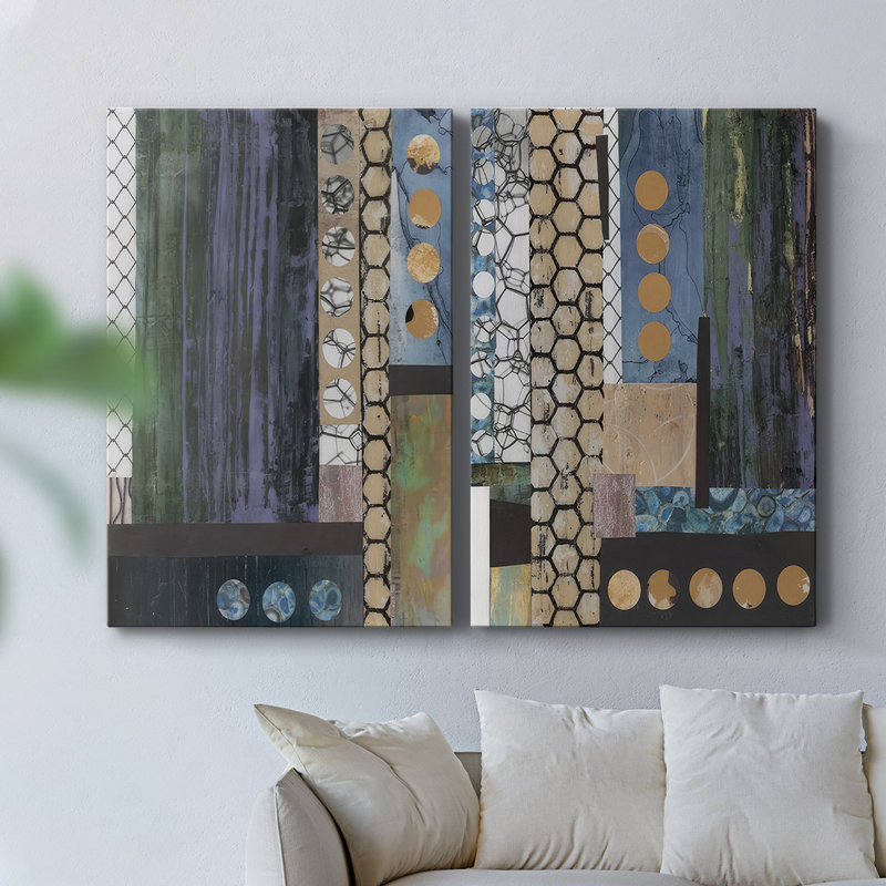 Mashup I-Premium Gallery Wrapped Canvas -Ready to Hang, 36" H x 48" W