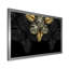 Feuilles tropicales noires et dorées IV - Impression sur toile-59538074-59538075