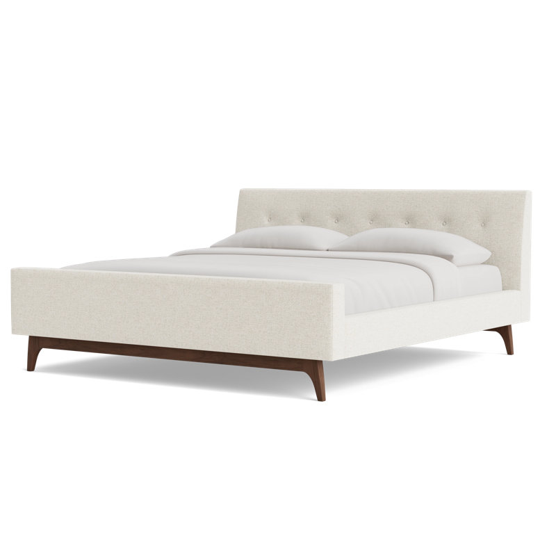 Tyler Bed, Performance Weave - Zinc, California King