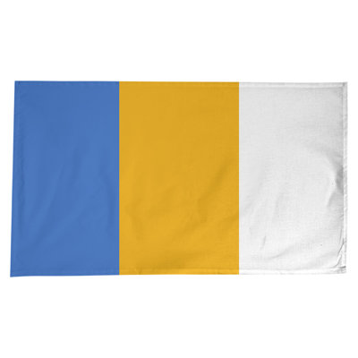 La Bear College Striped Cotton Blend Tablecloth