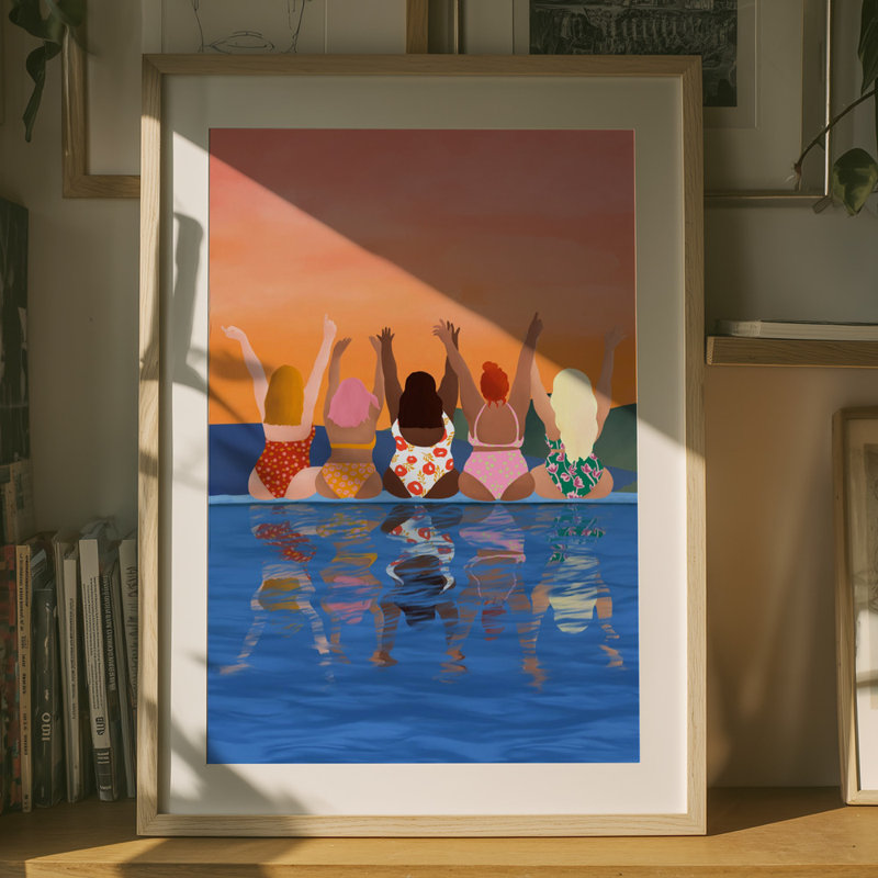 1 Piece Wrapped Canvas Wall Art, 76.2 cm H x 50.8 cm W