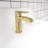 Single-Hole Single-handle Bathroom Faucet with Drain Assembly-62455633