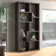 Tello 8-shelf Geometric Bookcase