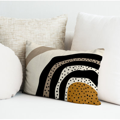 Coussin décoratif intérieur / extérieur en polyester filé Willow