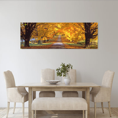 Route, Baltimore County, Maryland, États-Unis, paysage contemporain abstrait, art mural