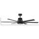 Draftsman 60-in Indoor/Outdoor Smart Ceiling Fan with Integrated LED + Remote