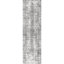 Deedra Modern Abstract Power Loom Performance Gray/White Rug