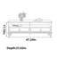 Table basse haut de gamme noire