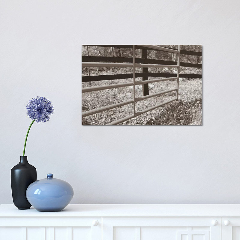 Sepia Farm Study I by Alicia Ludwig - Wrapped Canvas Print, 30.48 cm H x 45.72 cm W