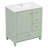 Bathroom Vanity with Sink, One Door with Shelf and Three Drawers, Soft Close Door-161925971