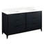 60" Hytes Double Bathroom Vanity Set with Rectangular Undermount Sinks-77152795-77152799-77152800