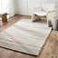 Scandinavia Dula Wool Area Rug in Ivory/Light Gray-1788422992