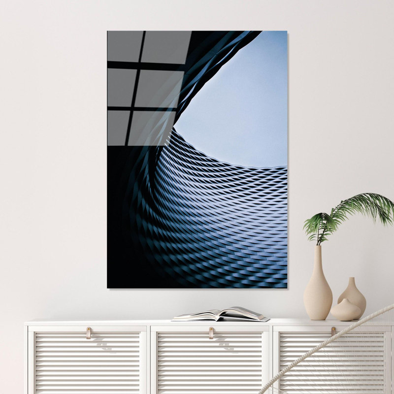 Stunning Tempered Glass Wall Art Painting, 27.6 x 39.4 inches | 100% Tempered Glass, Thickness: 0.16 inches | Elegant Home Decor for Living Room or Office, Durable & Easy to Clean, Perfect Gift Idea