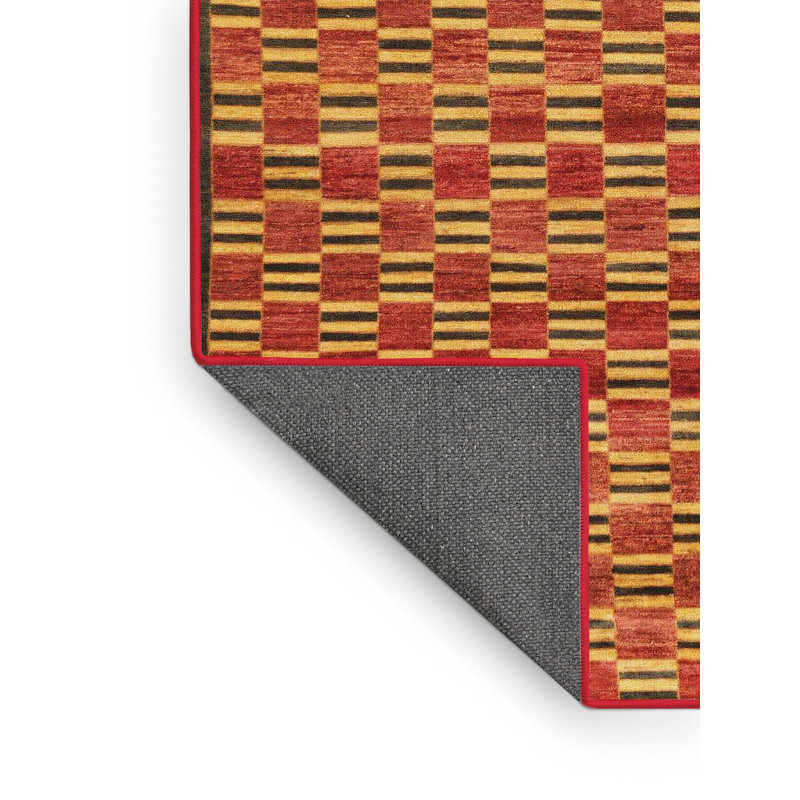 Abstract Indoor Rug, Rectangle 7' x 10'