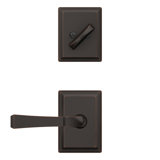 Inactive Interior Lever Rosette Dummy Entry Set