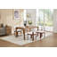 Wooden Dining Chairs,Fabric Upholstered Dining Room Chair Kitchen Chairs