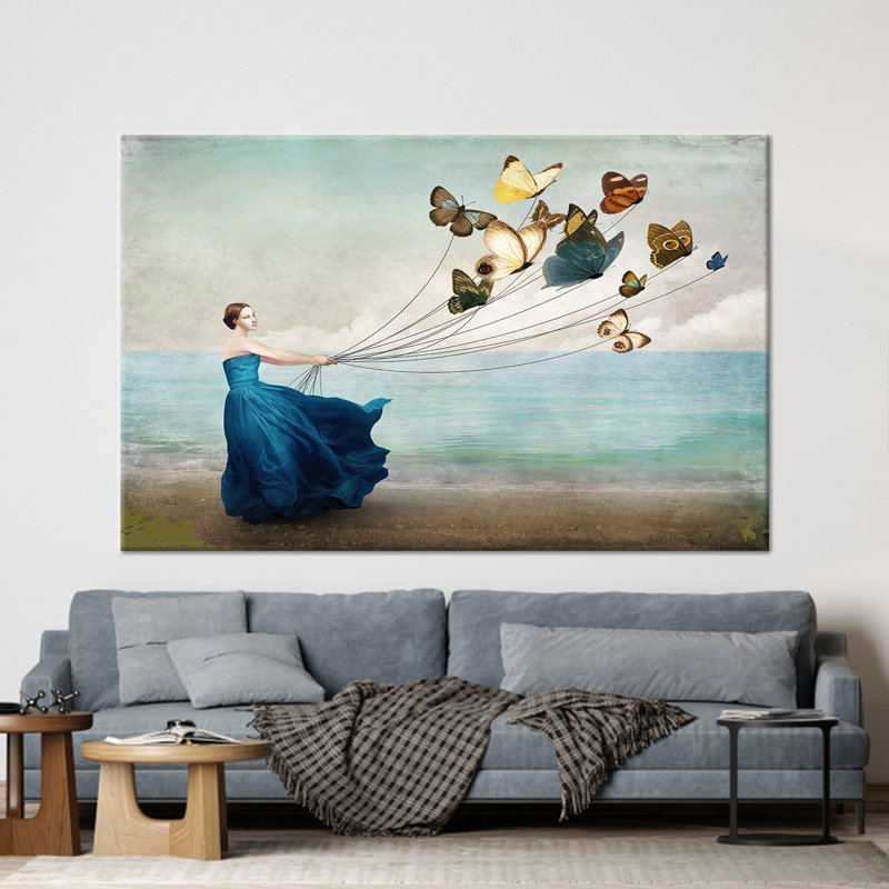 Print on Canvas, Framed Wrapped Canvas, Does Not Apply, 80 cm H x 110 cm W
