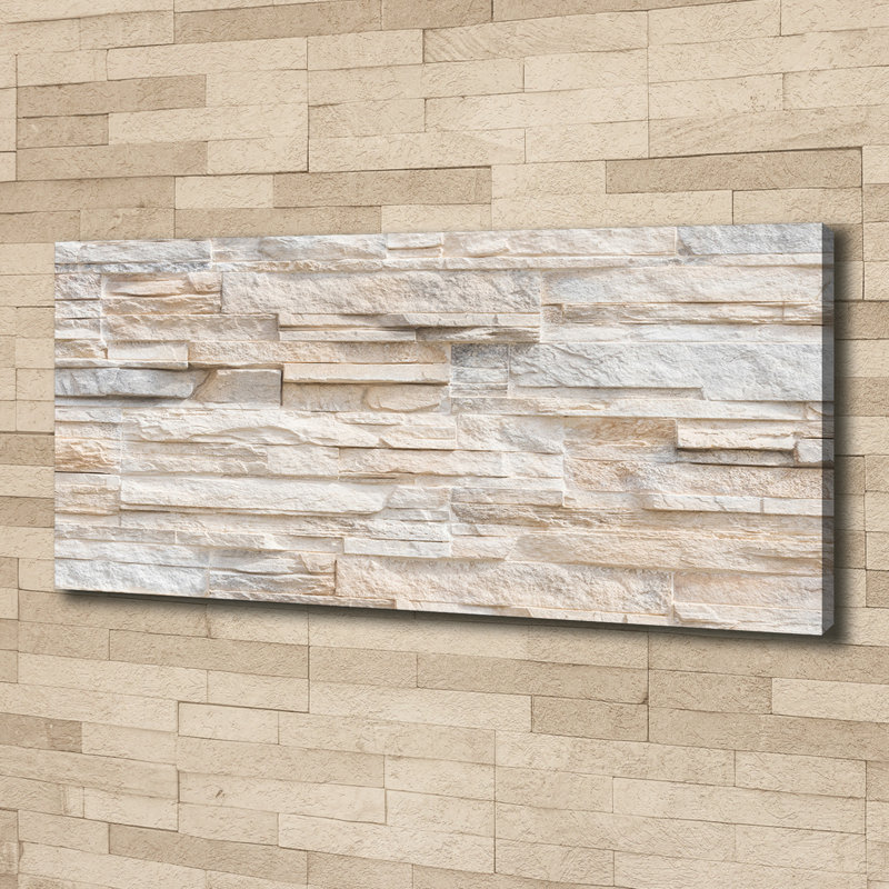 Brick Wall - Wrapped Canvas Print
