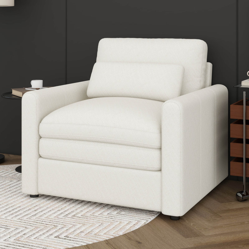 Canapé rembourré 31,9 po, Beige