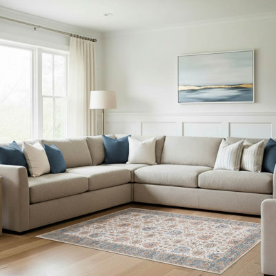  Dalileh Dream Mink Printed Chenille Rugs