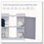 Armoire de salle de bain à piédestal avec meuble-lavabo sous-lavabo avec découpe en U et tablette interne réglable