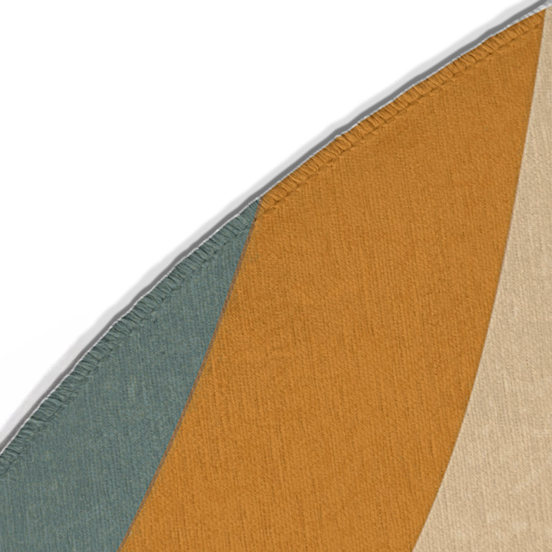 Tapis intérieur et extérieur Spiried Snap, Rond 5 pi