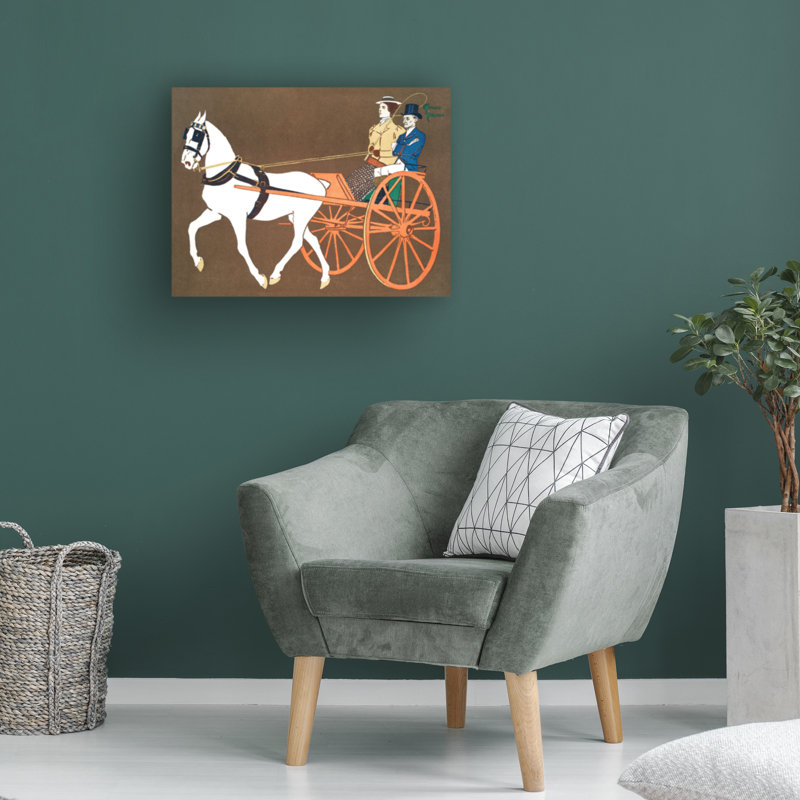 Art sur toile, bolle Edward Penfield, H 24 po x l 32 po