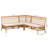 Berners Rattan Dining Set