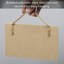 Panneau décoratif suspendu en bois Happiness is Hom faits à la main 9,5 po x 5,75 po