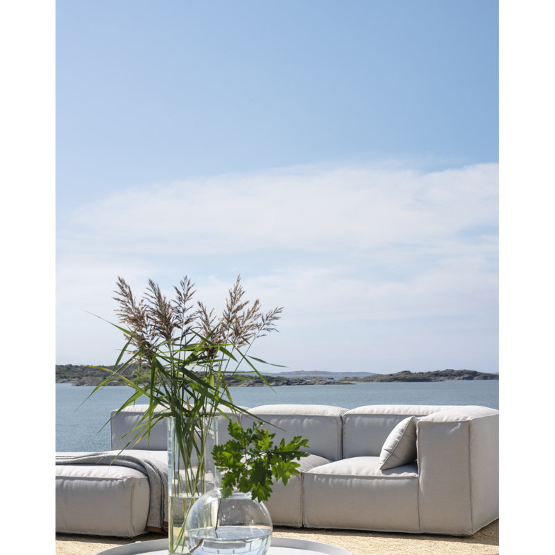 Asker Sofa Mid Section Small, Light Gray