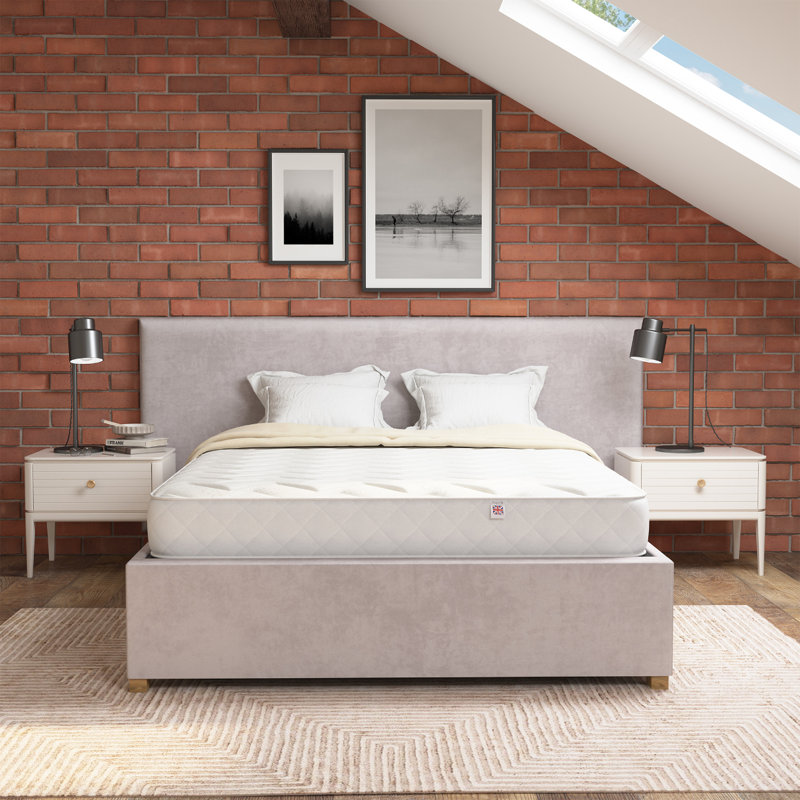 Hubertine White Noise Open Coil Mattress, Kingsize (5')