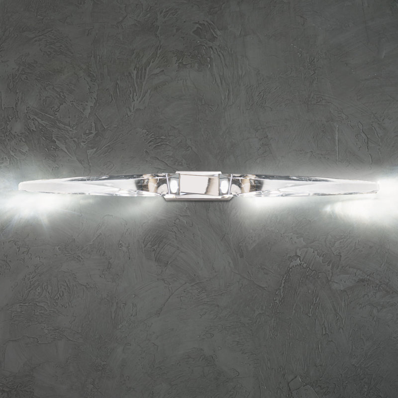 Kindjal 2 - Light LED Bath Bar, Polished Nickel