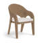 Chaise de patio d'extérieur en oléfine Seacrest-129907357