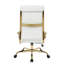 Fauteuil de bureau en cuir Humairaa-1103856412