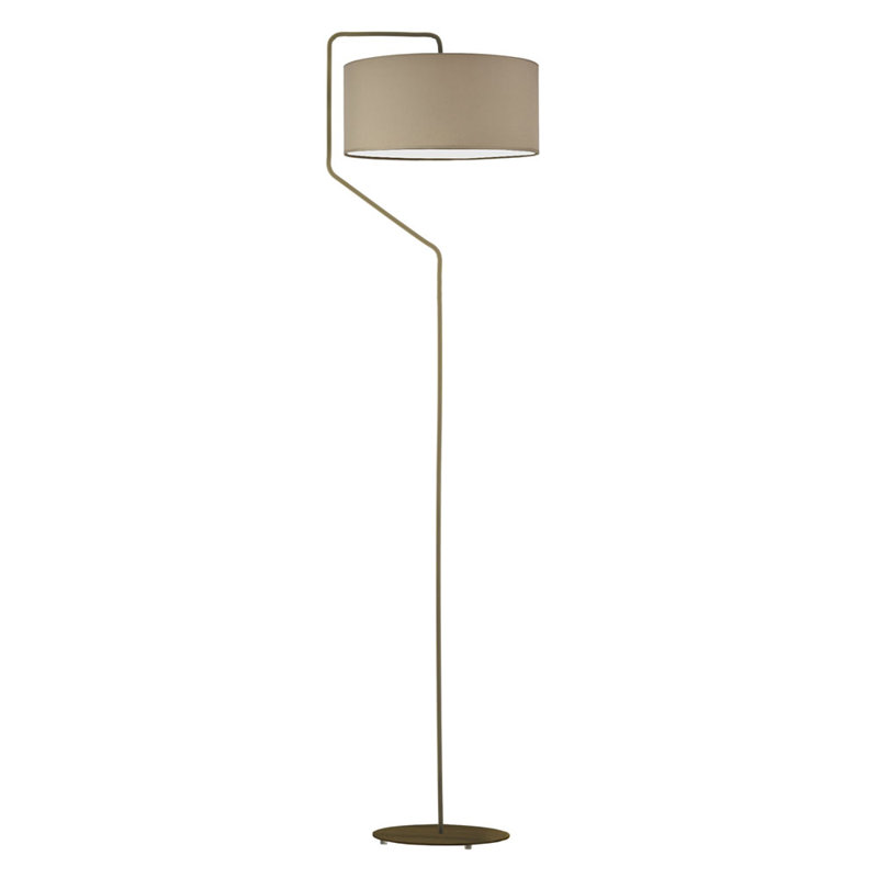 Eleanore 156cm Traditional Floor Lamp, Beige