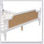 Traditional Style Rattan Bed Frame,No Box Spring Needed