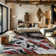 Galaxy Series Abrstract Black/Gray/Ivory/Beige Area Rug