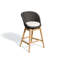 Tulle Outdoor Teak Bar Stool-2107244435