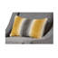 Fauteuil de chambre en polyester Ballina