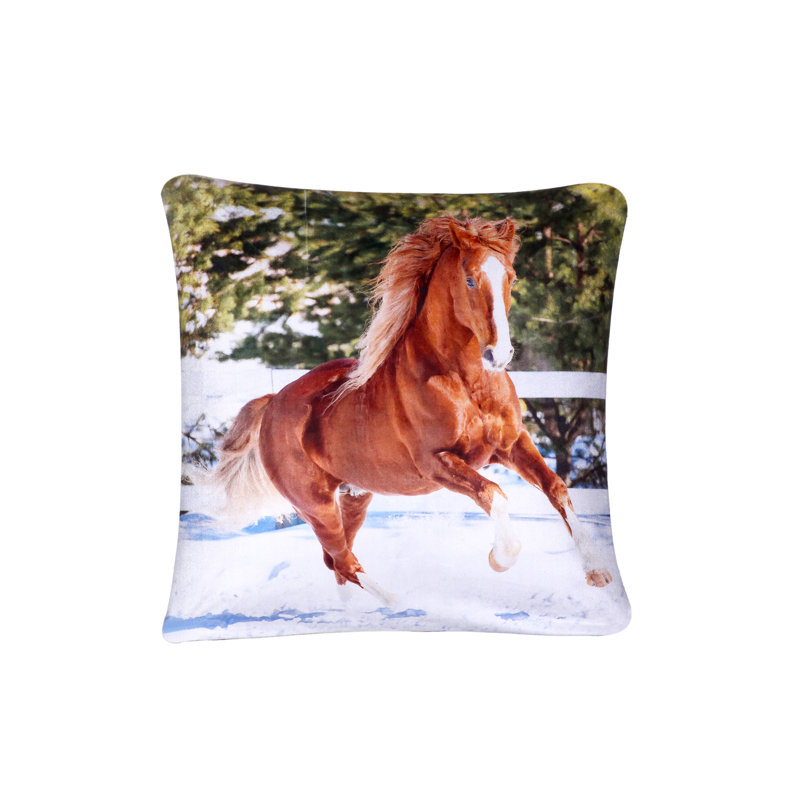 Zain Square Throw Pillow Cover