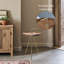 Table d'appoint en acier