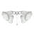 5.25'' H Glass Bell Ceiling Fan Fitter Shade