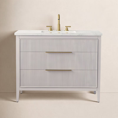 Bilroy 42" Oak Single Bathroom Vanity