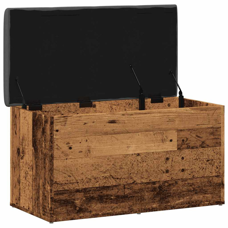 Banc de rangement vidaXL Vieux bois