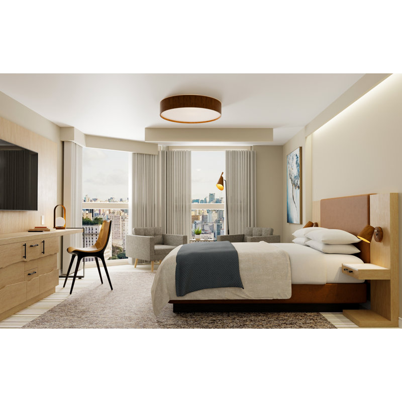Strap Table Lamp, Louro Freijo