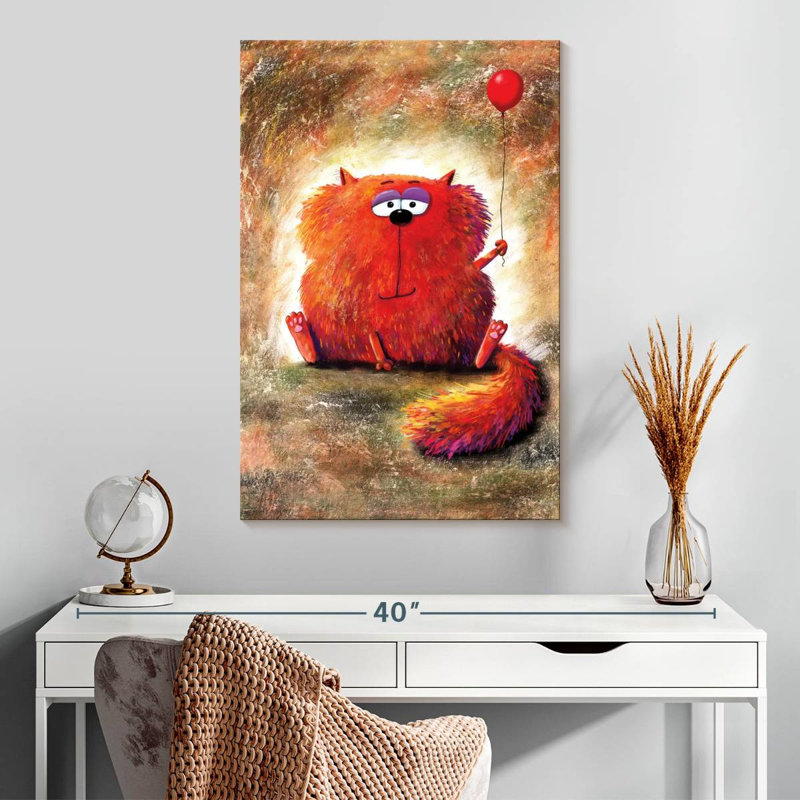 Fat Cat, 30" H x 20" W